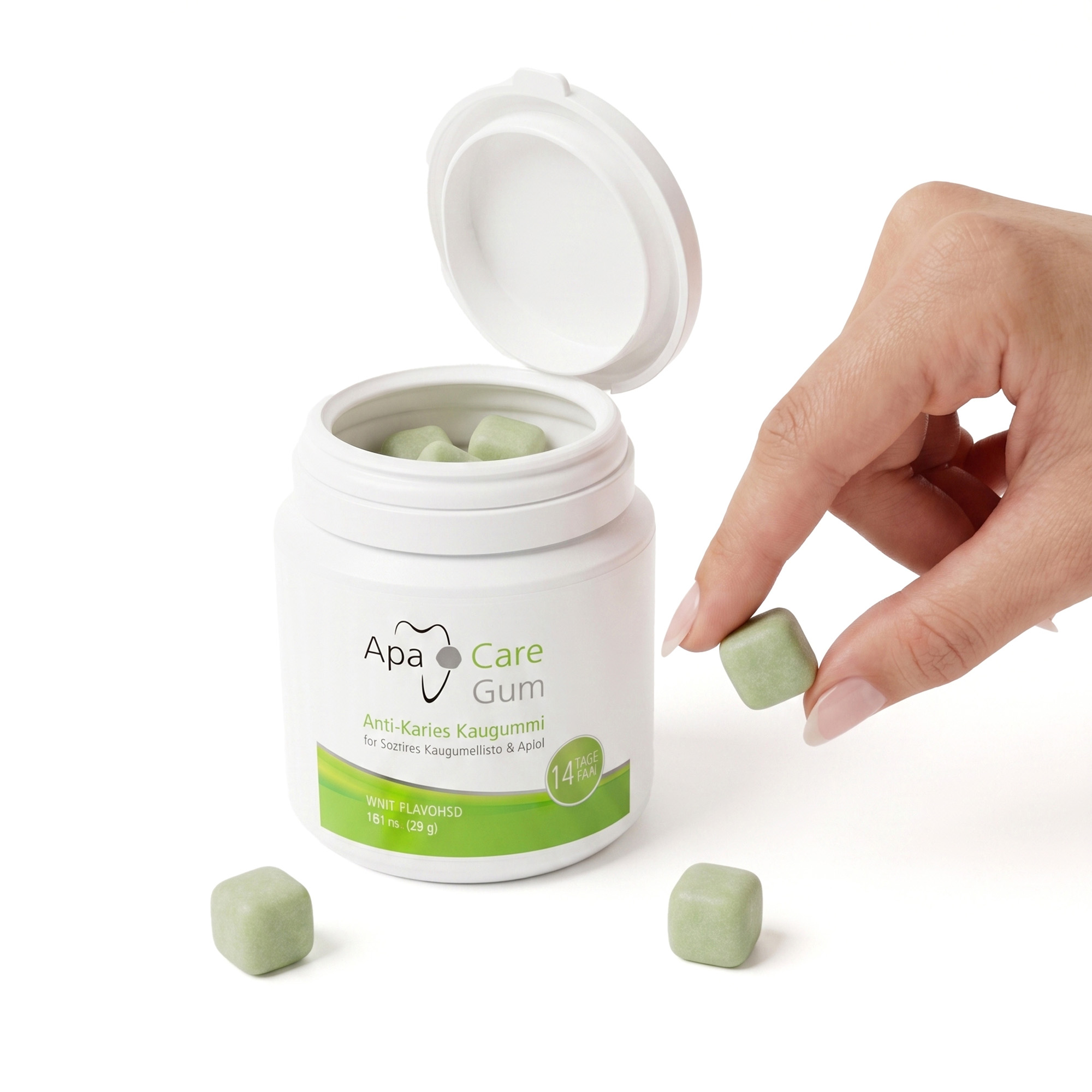 Chewing-gum anti-caries Gum Chewing-gum anti-caries Gum