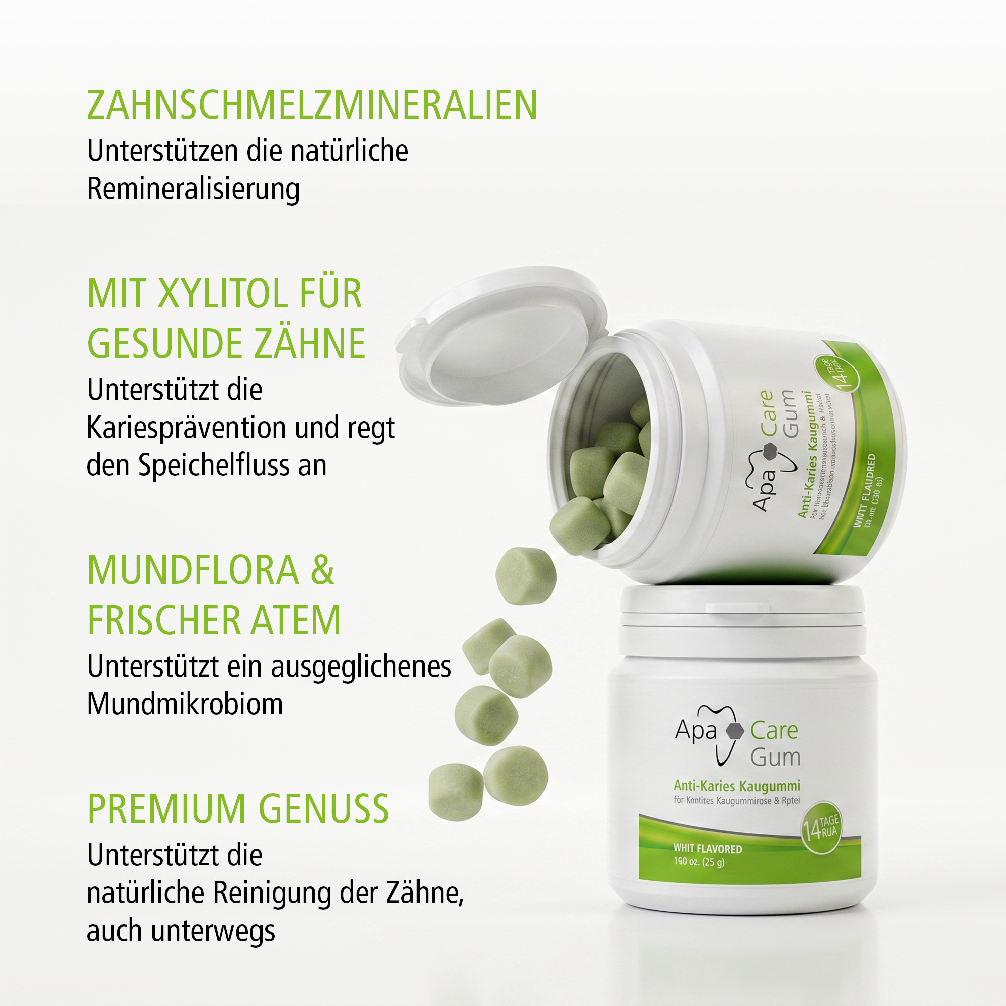 Chewing-gum anti-caries Gum Chewing-gum anti-caries Gum
